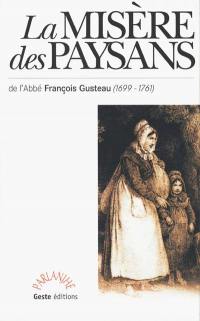 La misére daus paesans au sujhét daus manjhours é daus aprentis : chansons poitevines