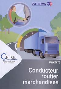 Conducteur routier marchandises