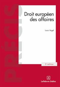 Droit européen des affaires