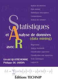 Statistiques et analyse de données (data mining) avec R