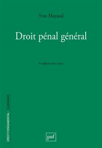 Droit pénal général