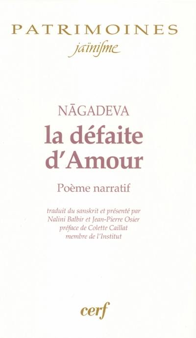 La défaite d'amour : poème narratif