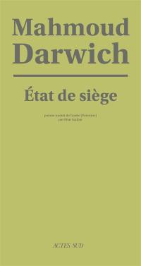 Etat de siège : Ramallah, janvier 2002 Etat de siège : Ramallah, janvier 2002