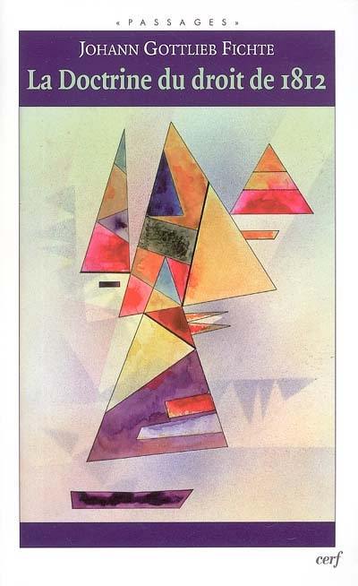 La doctrine du droit de 1812