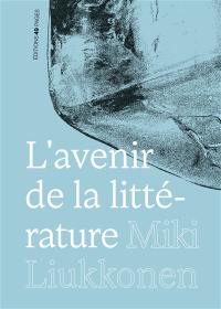 L'avenir de la littérature