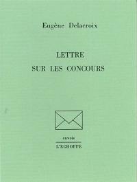 Lettre sur les concours