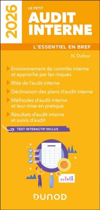 Le petit audit interne 2026 : l'essentiel en bref