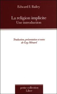 La religion implicite : une introduction