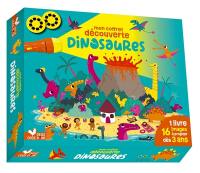 Mon coffret découverte dinosaures : coffret lampe