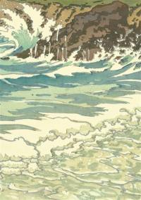 La mer : études de vagues : carnet