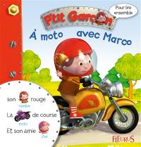 A moto avec Marco