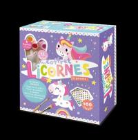 Mon coffret licornes à peindre