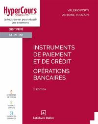 Instruments de paiement et de crédit : opérations bancaires