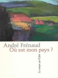 Où est mon pays ? : poèmes