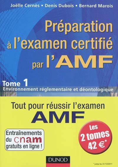 Tout pour réussir l'examen AMF