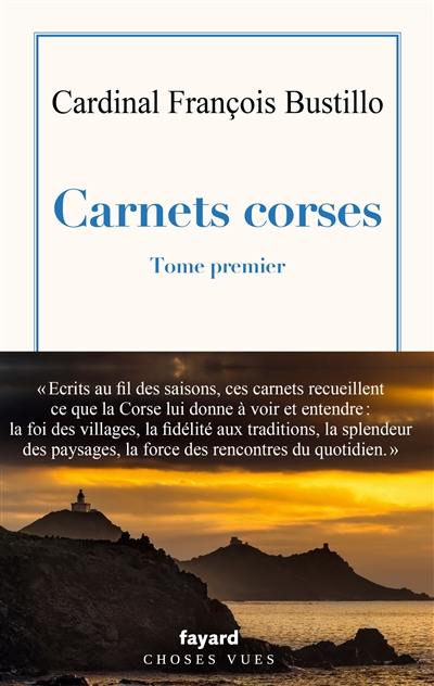 Carnets corses. Vol. 1