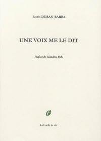 Une voix me le dit