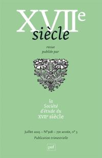 Dix-septième siècle, n° 308. Penser la peinture en France avant les conférences de l'Académie (1578-1667)