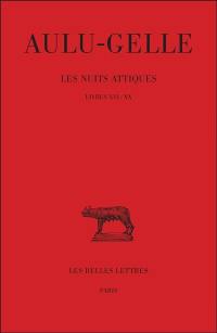 Les nuits attiques. Vol. 4