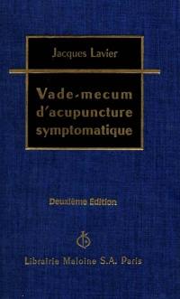 Vade-mecum d'acupuncture symptomatique
