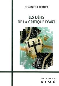 Les défis de la critique d'art