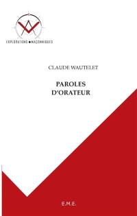 Paroles d'orateur