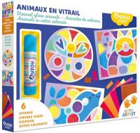 Animaux en vitrail : 6 vitraux
