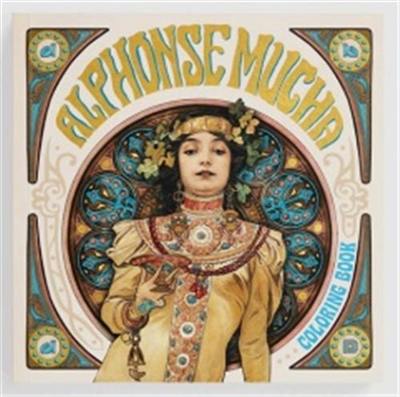 Alphonse Mucha Coloring Book Alphonse Mucha Coloring Book