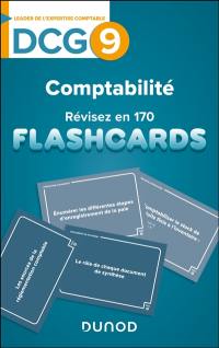 DCG 9, comptabilité : révisez en 170 flashcards