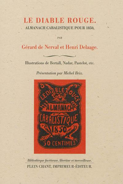Le diable rouge : almanach cabalistique pour 1850
