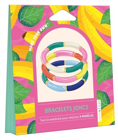 Bracelets joncs : tout le matériel pour réaliser 3 modèles