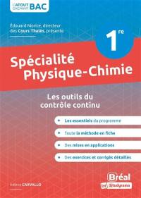 Spécialité physique chimie 1re : les outils du contrôle continu
