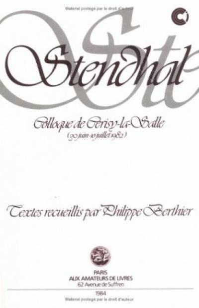 Stendhal Stendhal