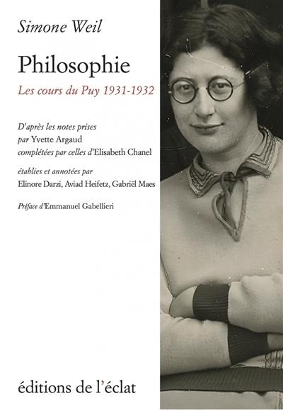Philosophie : les cours du Puy 1931-1932 Philosophie : les cours du Puy 1931-1932