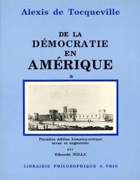 De la démocratie en Amérique