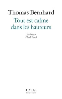 Tout est calme dans les hauteurs