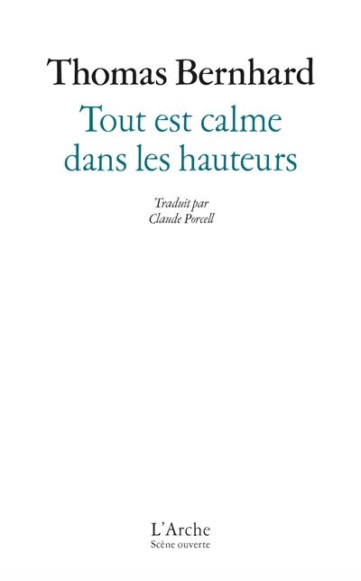 Tout est calme dans les hauteurs