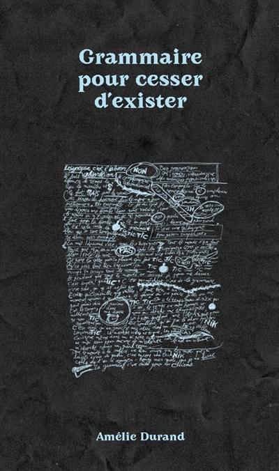 Grammaire pour cesser d'exister