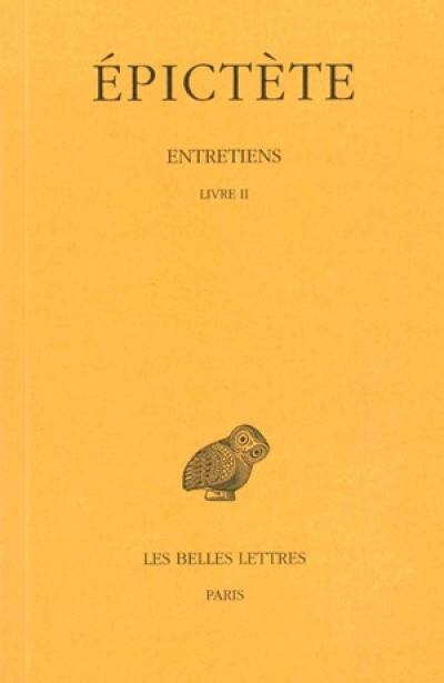 Entretiens. Livre II