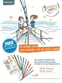 1 temps pour 2 : by 2 minutes de bonheur ! : 10 rendez-vous pour prendre soin de votre couple. Vol. 1