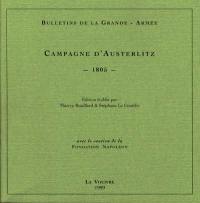 Bulletin de la Grande-Armée : campagne d'Austerlitz