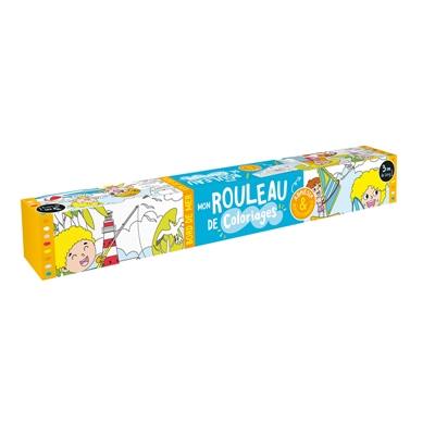 Mon rouleau de coloriages adhésif : Bord de mer