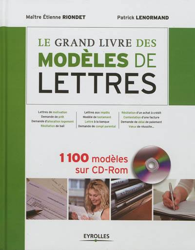 Livre : Le grand livre des modèles de lettres, le livre de Etienne ...