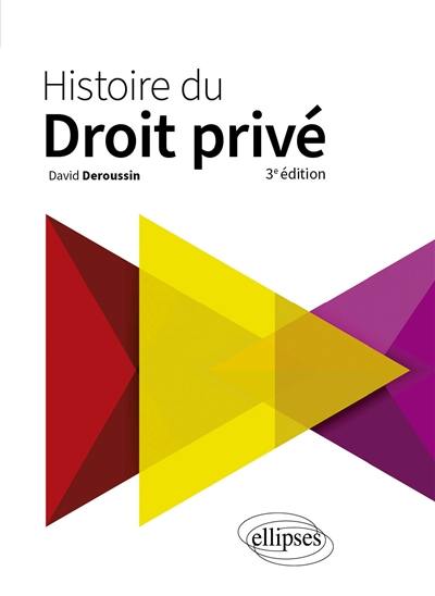 Histoire du droit privé
