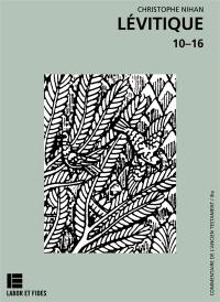 Lévitique 10-16