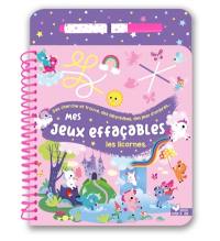 Mes jeux effaçables : Les licornes