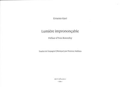 Lumière imprononçable