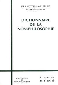 Dictionnaire de non-philosophie