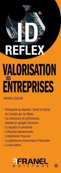 La valorisation des entreprises 2026