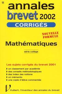 Mathématiques : série collège